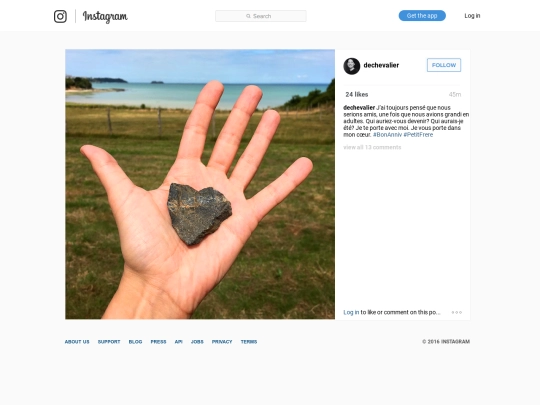 instagram/31July2016 screenshot