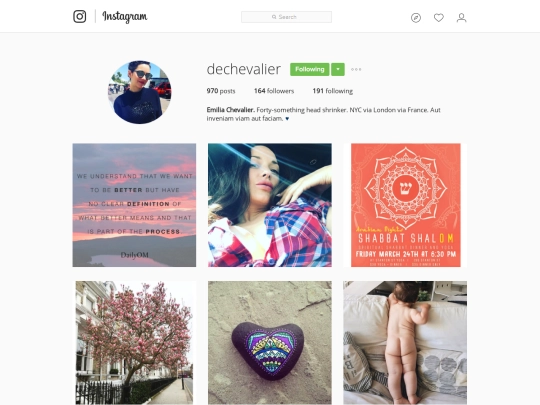 instagram/four screenshot
