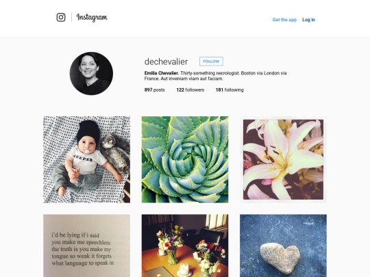 instagram/one screenshot