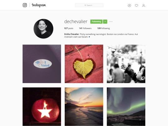 instagram/three screenshot