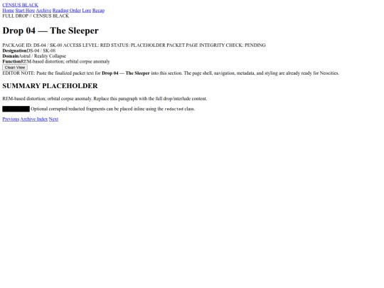 archive/drop-04-the-sleeper screenshot