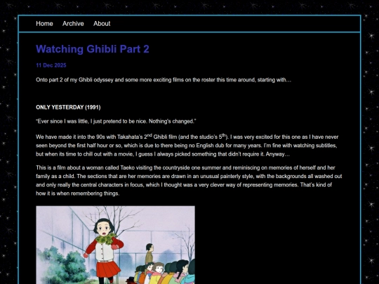 blog/posts/11-12-2025-Watching-Ghibli-Part-2 screenshot
