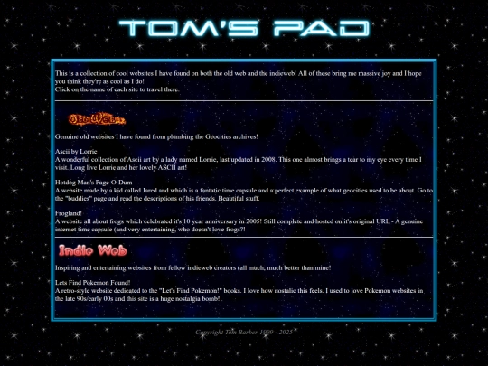 coolsites screenshot
