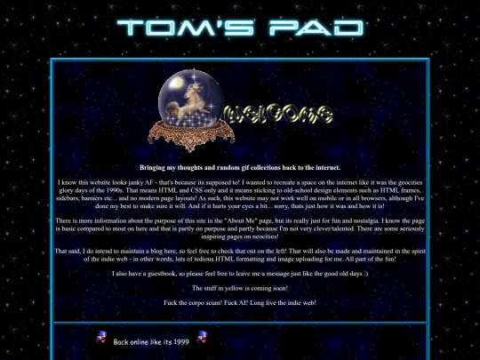 home screenshot