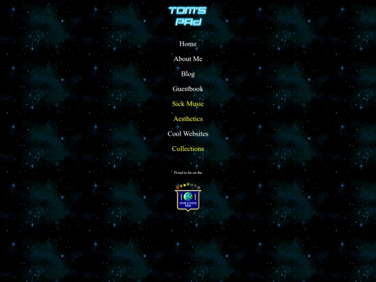 menu screenshot