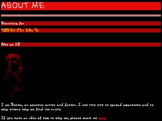 aboutme screenshot