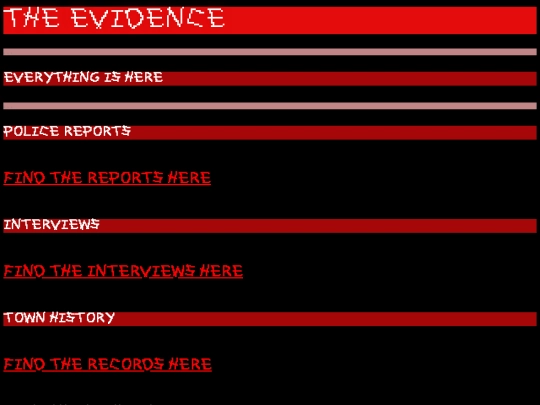 evidence screenshot