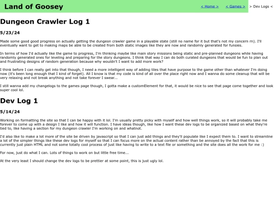 dev-logs screenshot