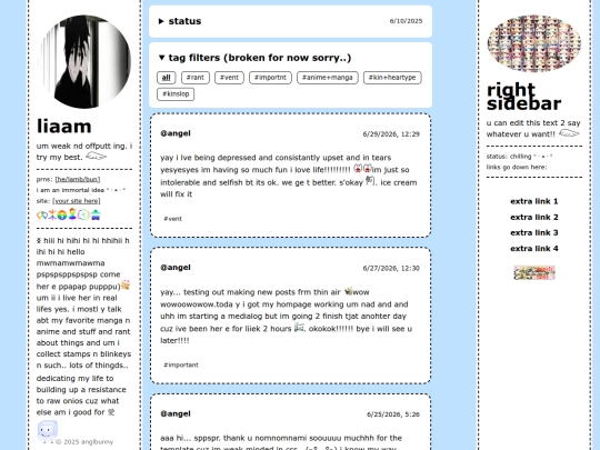 blog screenshot