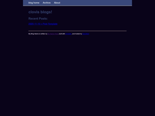 zonelet/blogindex screenshot