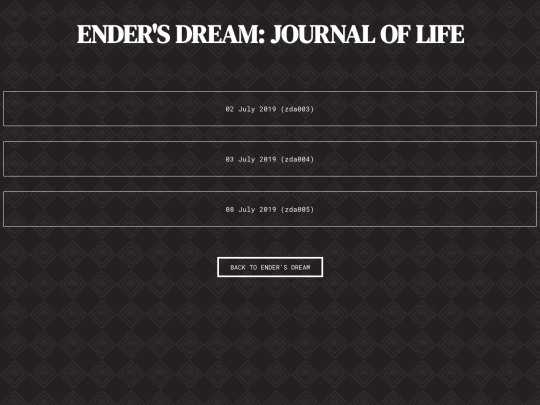 enders/journal-072019 screenshot