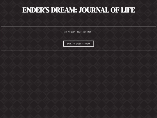enders/journal-082023 screenshot