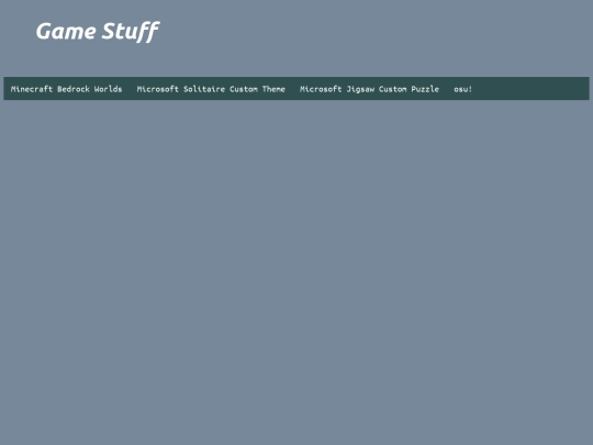 game-stuff screenshot