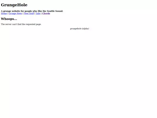 neocities-grungehole/chords screenshot