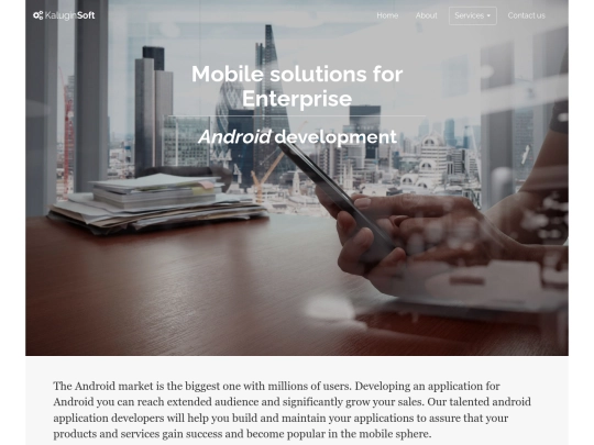 services/android screenshot