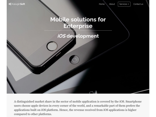 services/ios screenshot