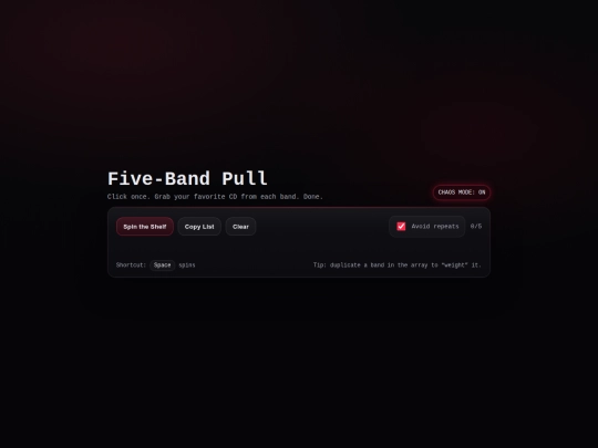 test screenshot