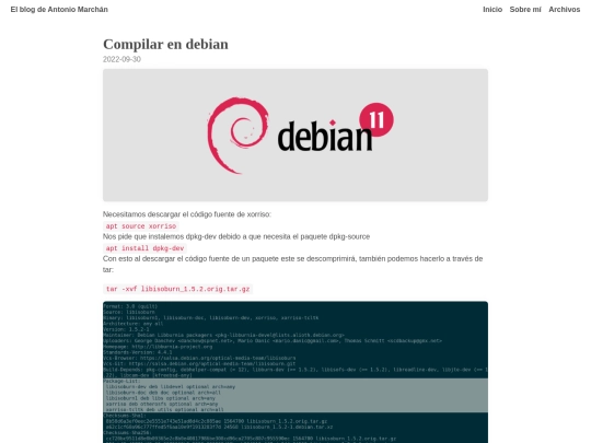 2022/09/30/Compilar-en-debian screenshot