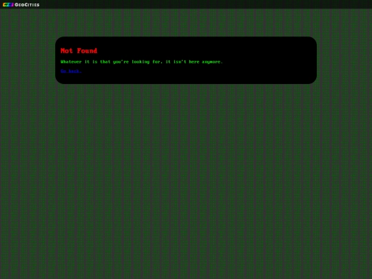 not_found screenshot