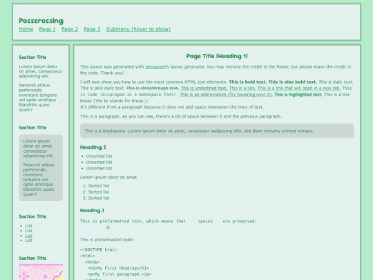 test screenshot