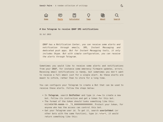 posts/use-telegram-to-receive-qnap-sms-notifications screenshot
