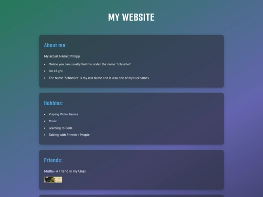 index screenshot