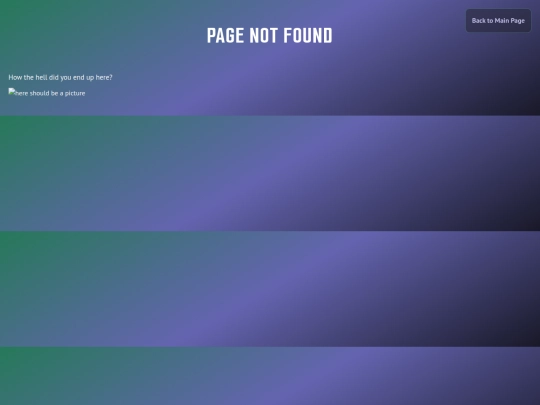 not_found screenshot