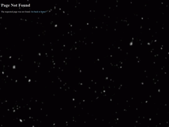 not_found screenshot