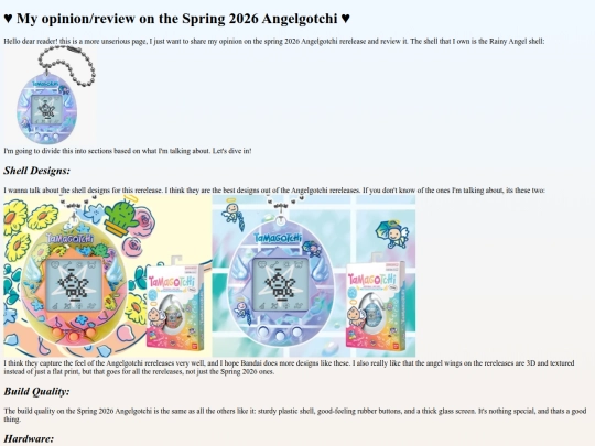 Angelgotchi2026opinionreviewpage screenshot