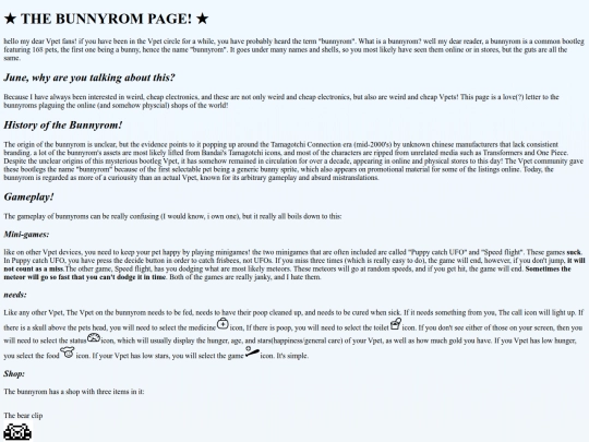 Bunnyrompage screenshot
