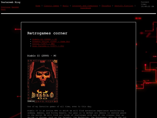 en/retrogames screenshot