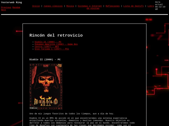 retrogames screenshot