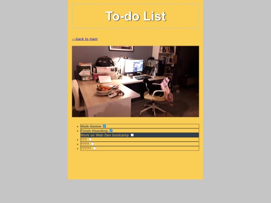 todolist screenshot