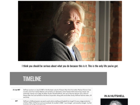 tribute screenshot
