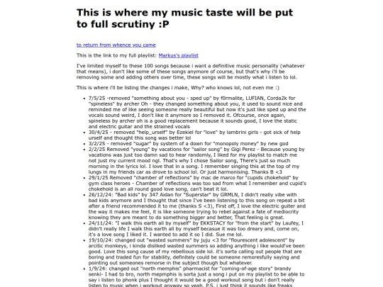 MUSIC/MusicMainpage screenshot