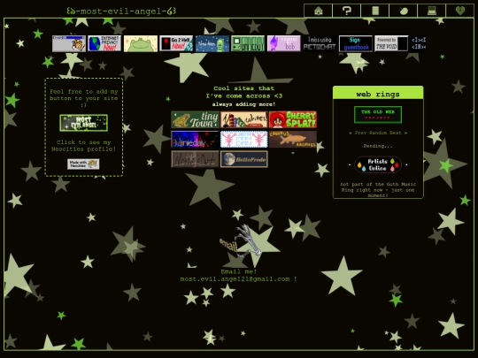 links screenshot