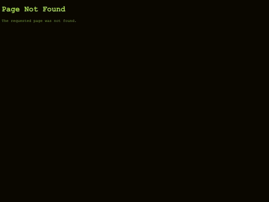 not_found screenshot