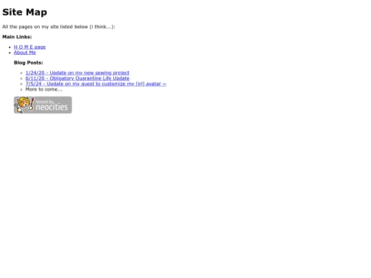 sitemap screenshot