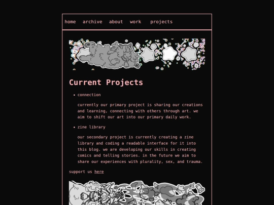 projects screenshot