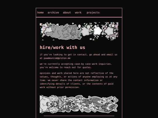 work screenshot