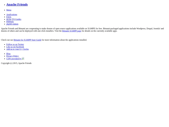 applications screenshot