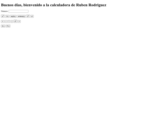 calculadora screenshot