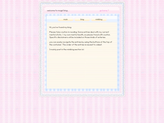 blog screenshot