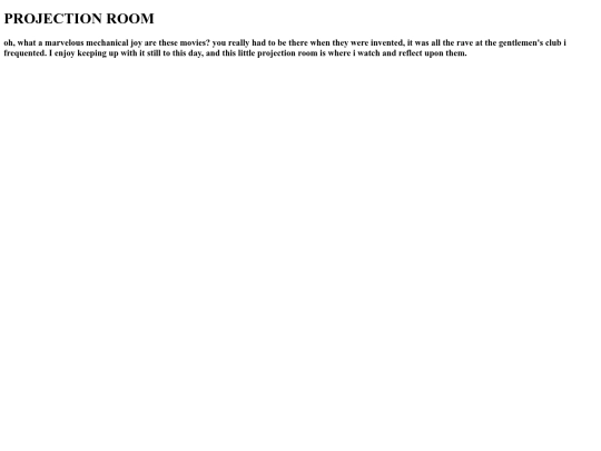 projection room screenshot