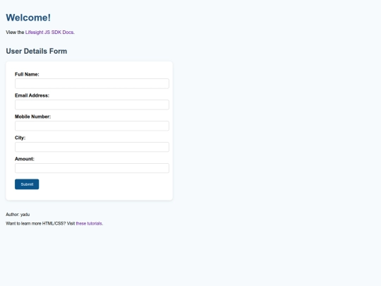 forms screenshot