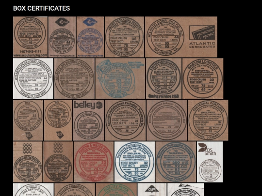 boxcertificates screenshot