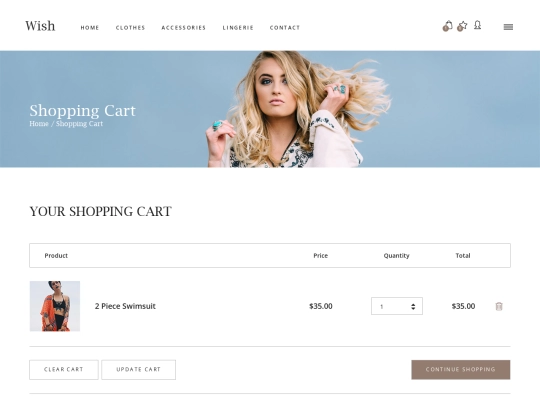 cart screenshot