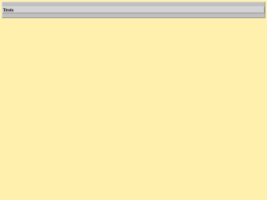 tests screenshot