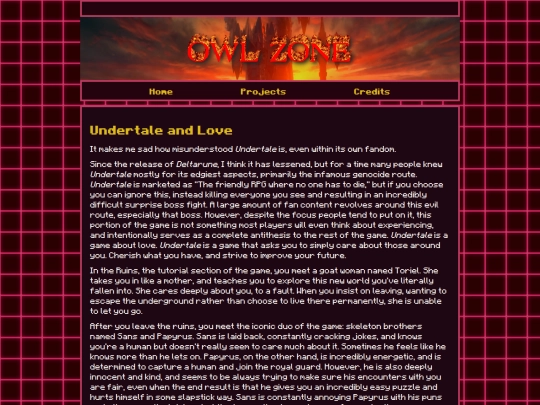 projects/undertale-and-love screenshot