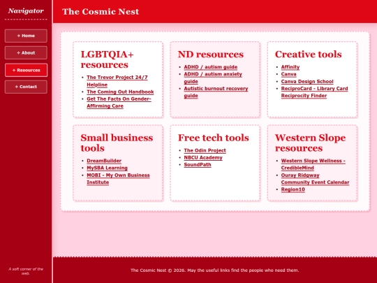 resources screenshot